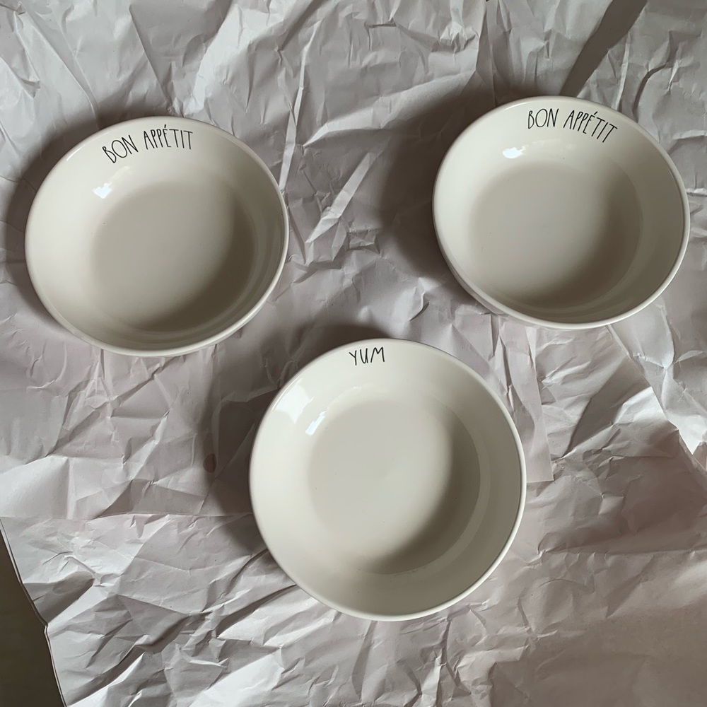 Rae Dunn Pasta Bowls